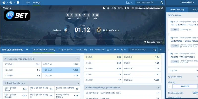 Cách Chơi Kèo Xiên Bóng Đá Thắng Lớn Tại Thể Thao I9BET - VIXPLAY.BEST