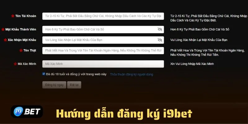Đăng Ký I9BET Nhanh Gọn, Thành Công Ngay Lần Đầu - VIXPLAY.BEST