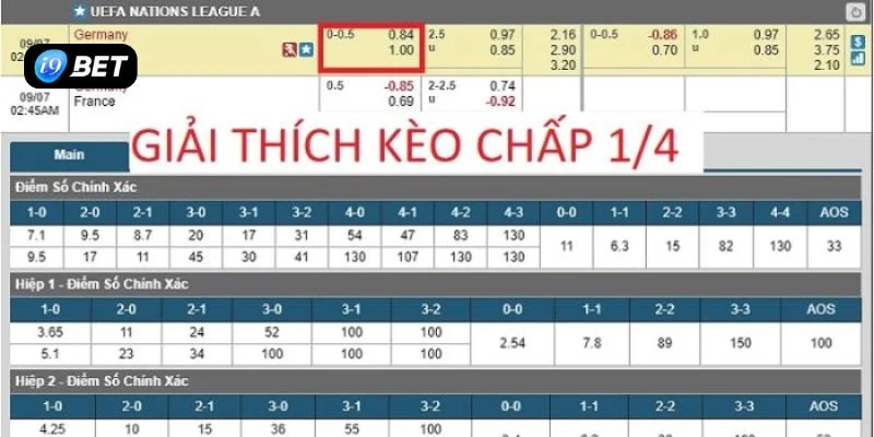 Kèo Chấp 1/4 Tại I9BET Có Khó Chơi Không? Giải Đáp - VIXPLAY.BEST